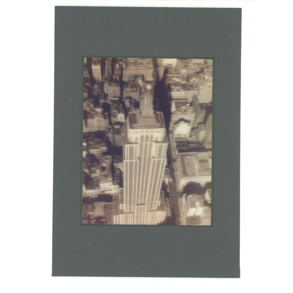 Empire State Building NYC Stereoview 3-d Photo Reprint Stereographic Arts Canada